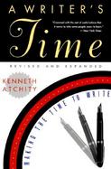 A Writer's Time Making the Time to Write cover