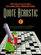 Quote Acrostic 1 cover