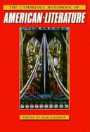 The Cambridge Handbook of American Literature cover