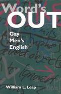 Word's Out Gay Men's English cover