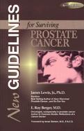 New Guidelines for Surviving Prostrate Cancer cover