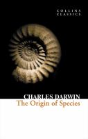 The Origin of Species (Collins Classics) cover
