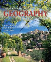 Loose Leaf Version for Introduction to Geography cover