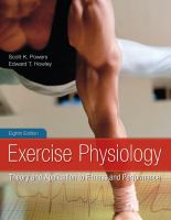 Exercise Physiology : Theory and Application to Fitness and Performance cover