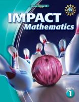 IMPACT Mathematics, Course 1, Student Edition cover