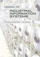Design of Industrial Information Systems cover