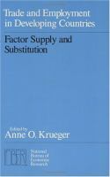 Factor Supply and Substitution cover