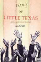 Days of Little Texas cover
