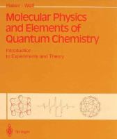 Molecular Physics and Elements of Quantum Chemistry cover