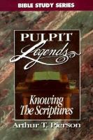 Knowing the Scriptures cover