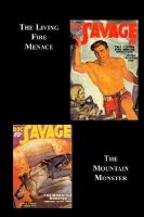 30 the Living Fire Menace And the Mountain Monster cover