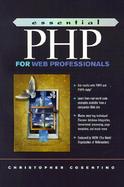 Essential PHP for Web Professionals cover