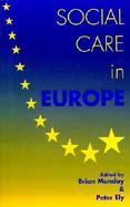 Social Care in Europe cover