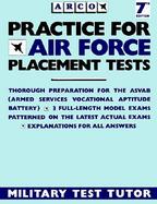 Practice for Air Force Placement Tests cover