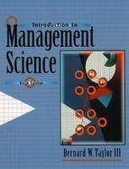 Introduction to Management Science with CDROM cover