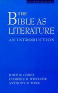 The Bible As Literature An Introduction cover