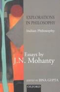 Explorations in Philosophy Indian Philosophy (volume1) cover