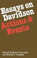 Essays on Davidson Actions and Events cover