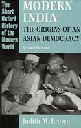 Modern India The Origins of an Asian Democracy cover