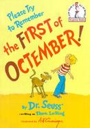 Please Try to Remember the First of Octember cover