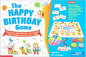 The Happy Birthday Game Ages 5-8 for 2-4 Players cover