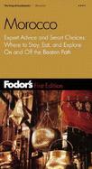 Fodor's Gold Guide Morocco: Expert Advice and Smart Choices: Where to Stay, Eat, and Explore on and Off the Beaten Path cover