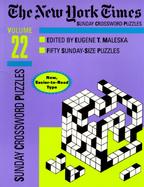 New York Times Sunday Crossword Puzzles (volume22) cover