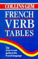 Collins Gem French Verb Tables cover