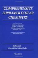 Comprehensive Supramolecular Chemistry Cumulative Subject Index cover
