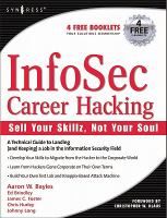 InfoSec Career Hacking- Sell Your Skillz Not Your Soul cover