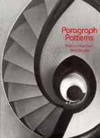 Paragraph Patterns cover