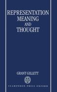 Representation, Meaning, and Thought cover