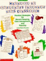 Managing an Integrated Language Arts Classroom: Practical Strategies for Record Keeping... cover