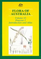 Flora of Australia Poaceae I Introduction & Atlas cover