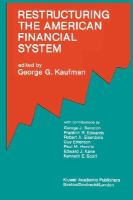 Restructuring the American Financial System cover