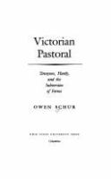 Victorian Pastoral: Tennyson, Hardy, and the Subversion of Forms cover