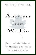 Answers from Within: Spiritual Guidelines for Managing Setbacks in Work and Life cover