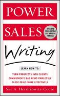Power Sales Writing cover