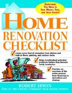 Home Renovation Checklist Everything You Need to Know to Save Money, Time, and Your Sanity cover