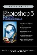 Essential Photoshop 5 for Web Professionals cover