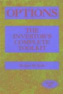 Options: The Investor's Complete Toolkit with Disk cover