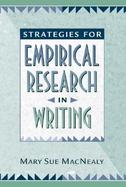 Strategies for Empirical Research in Writing cover