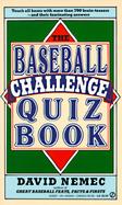 The Baseball Challenge Quiz Book cover