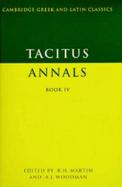 Tacitus, Annals, Book IV cover