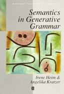 Semantics in Generative Grammar cover