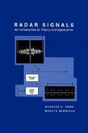 Radar Signals An Introduction to Theory and Application cover