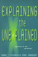 Explaining the Unexplained cover