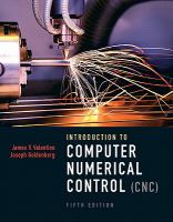 Introduction to Computer Numerical Control cover