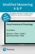 Modified Mastering A&P with Pearson eText Access Code (18 Weeks) for Visual Anatomy & Physiology cover