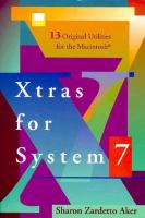 Xtras for System 7 Book with Disk cover